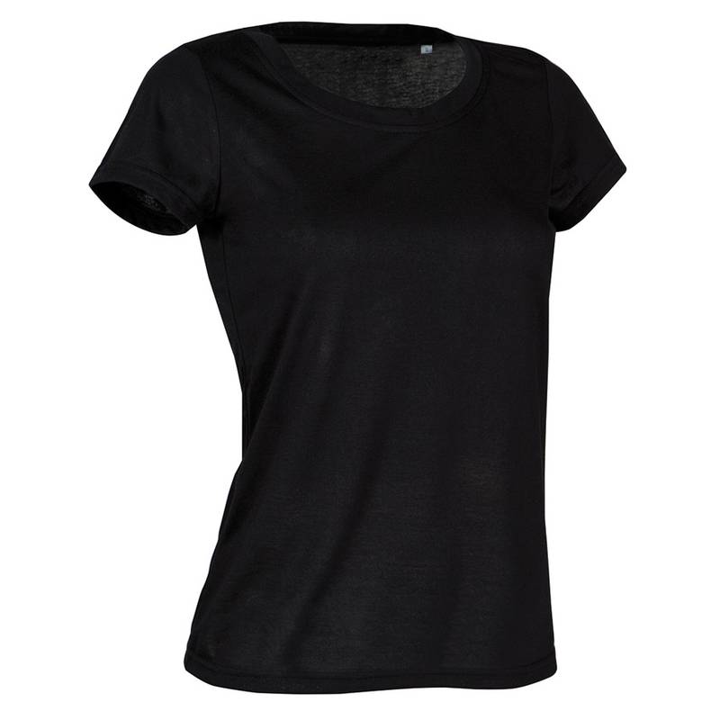 Tričko STEDMAN ACTIVE COTTON TOUCH WOMEN Black Opal čierna S Tričko STEDMAN ACTIVE COTTON TOUCH WOMEN Black Opal čierna S